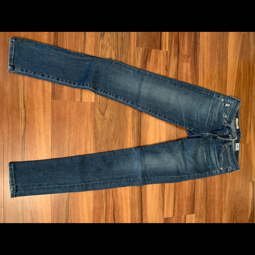 AG midrise skinny jean - size 27R